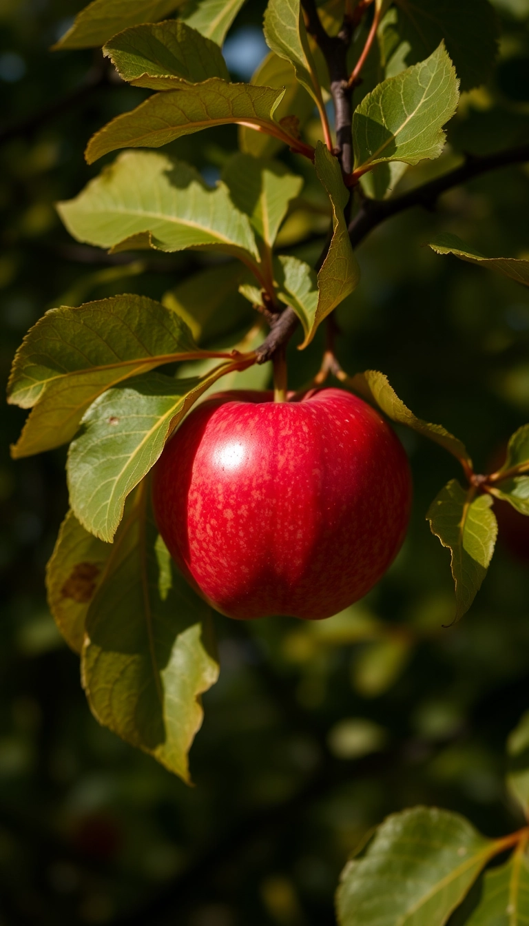 Best Apple On Tree Phone Sleek Wallpaper